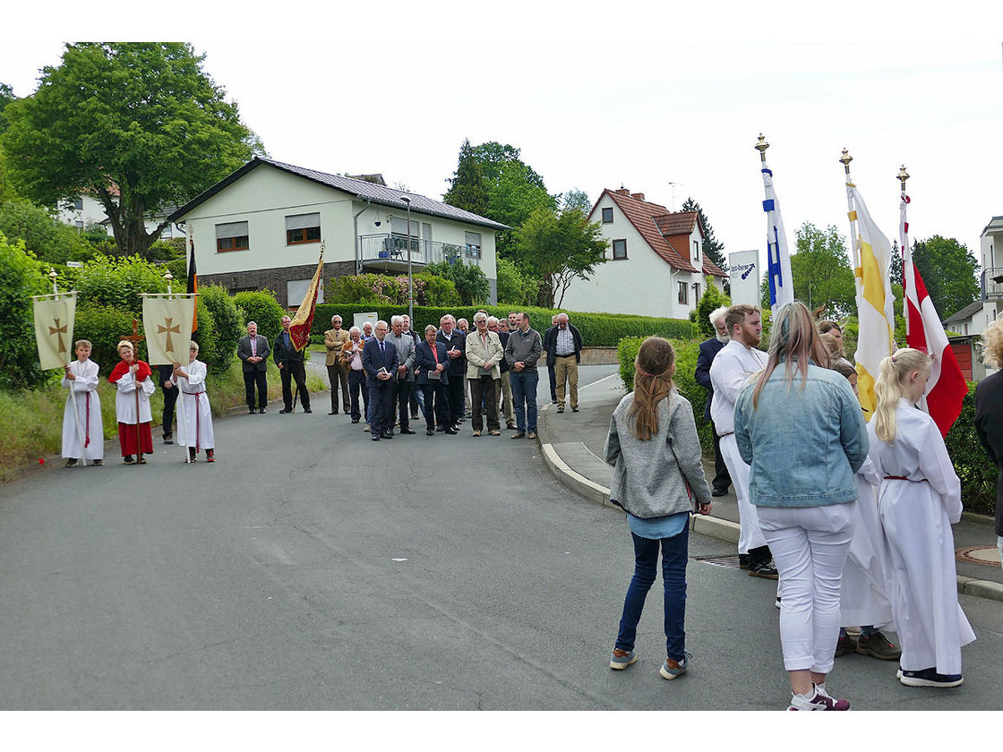 Bittprozession an Christi Himmelfahrt (Foto: Karl-Franz Thiede)